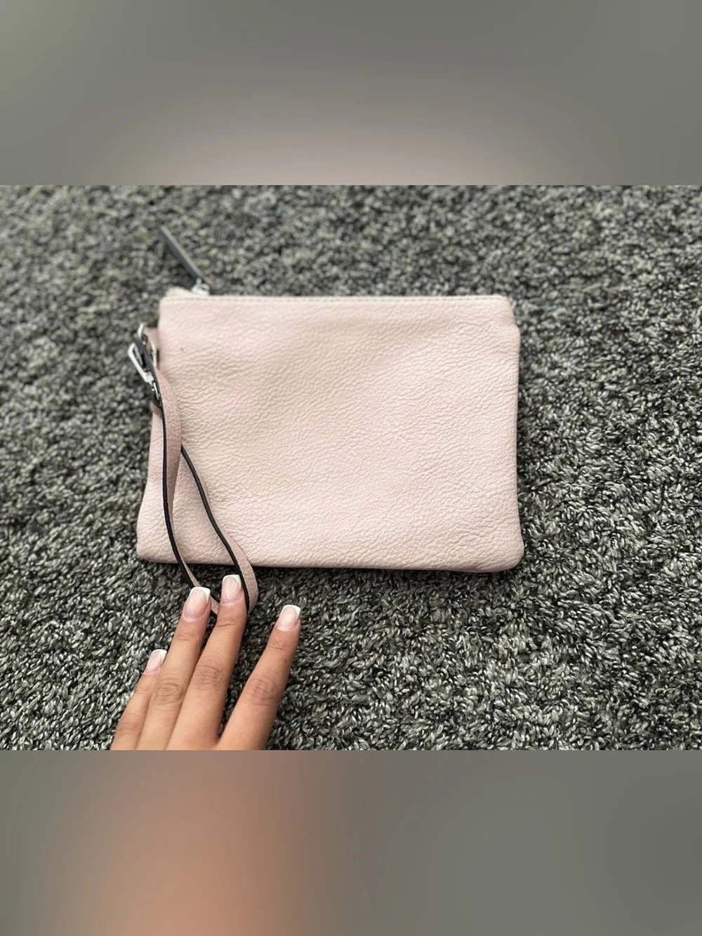 Steve Madden Soft Pink Wristlet 0429